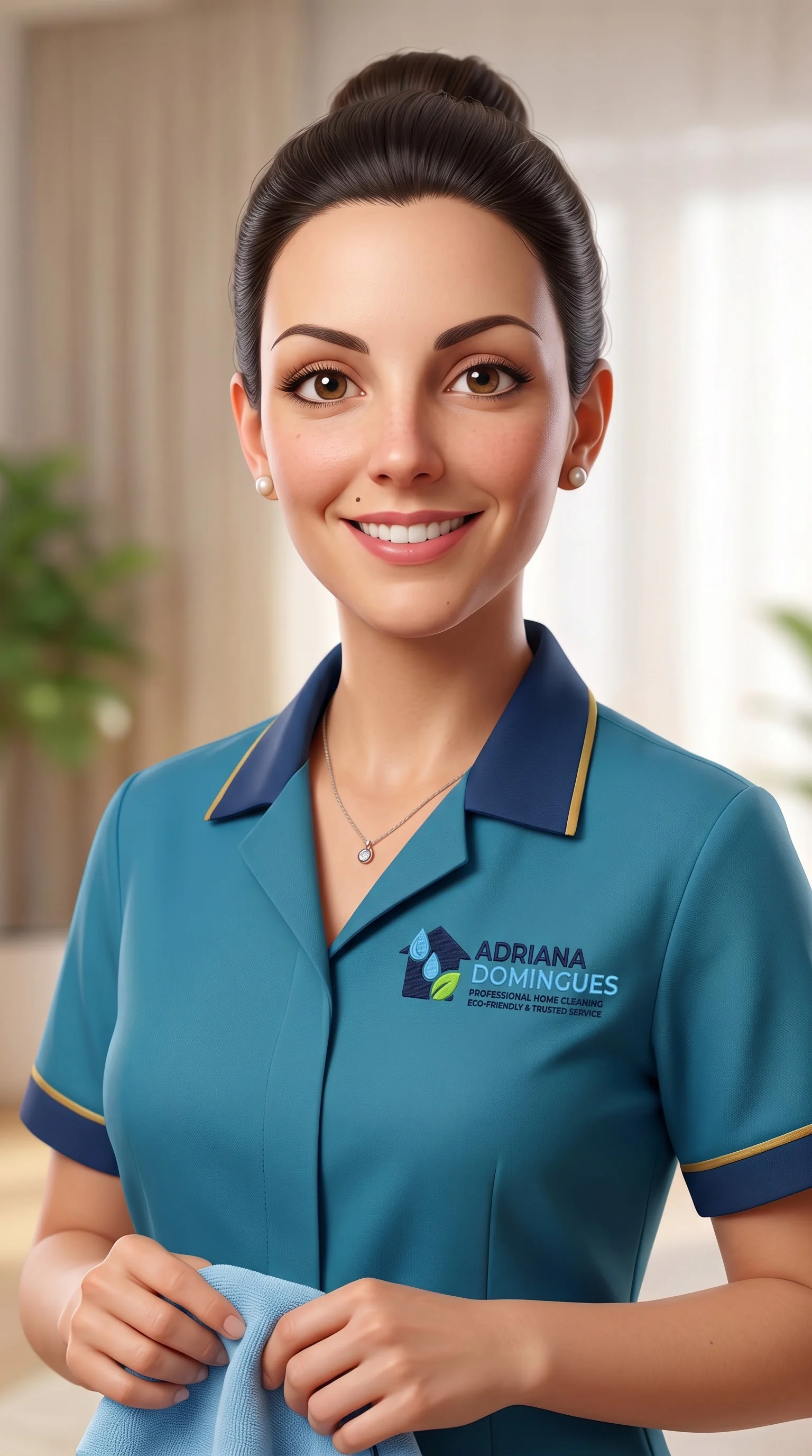 Retrato profissional de Adriana Domingues